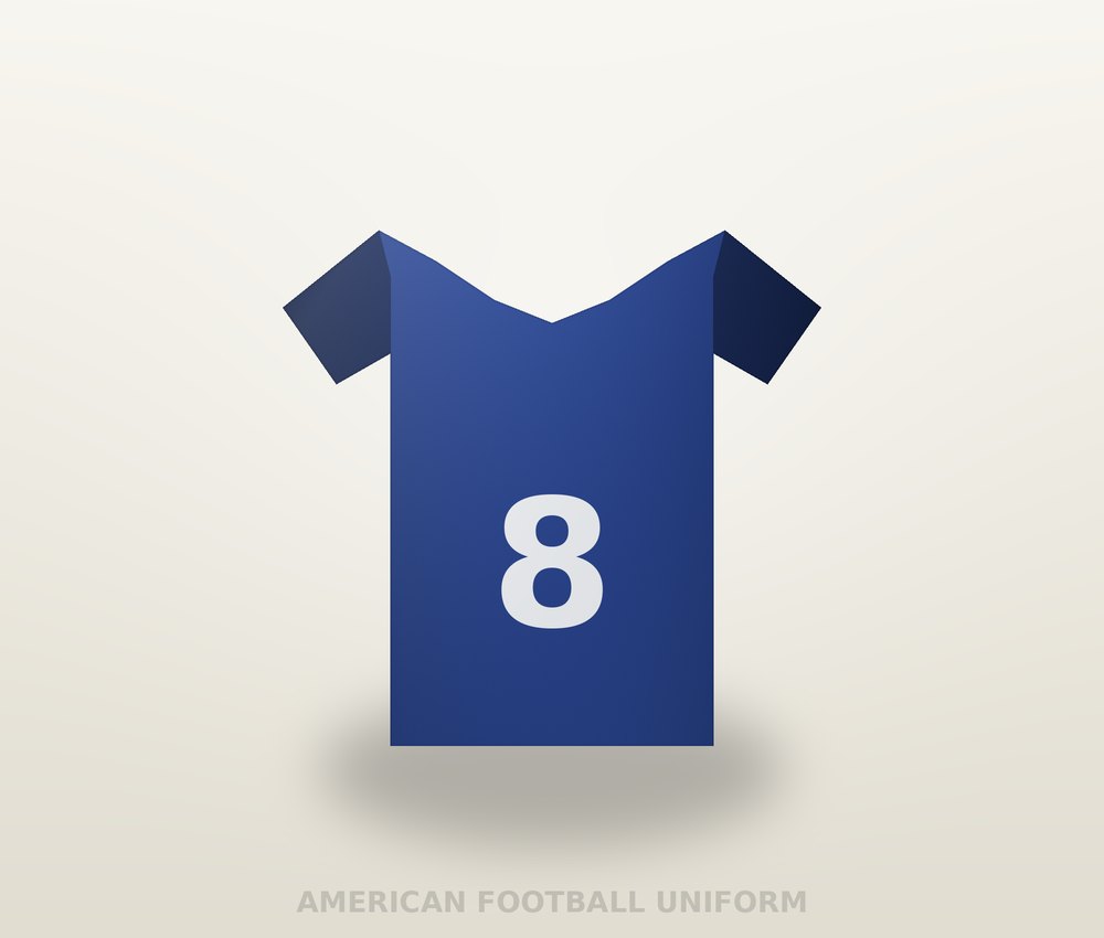 American Football Uniform